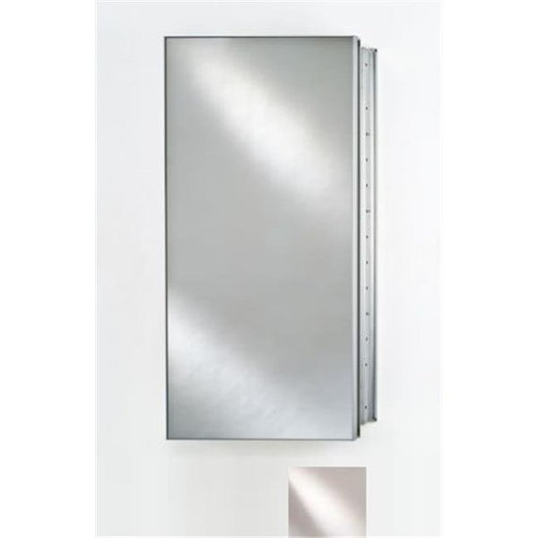 Afina Corporation Afina Corporation SD1536RBRDPE 15 in.x 36 in.Broadway Recessed Single Door Cabinet - Polished SD1536RBRDPE